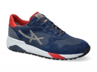 chaussure all rounder lacets speed bleu